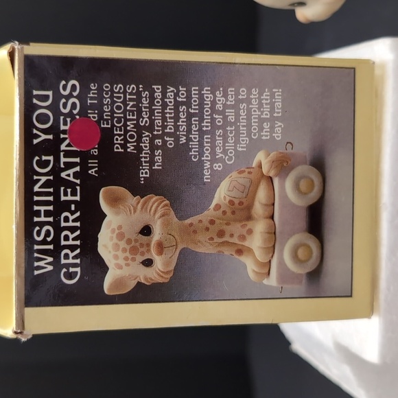 Enesco Precious Moments Wishing You Grrr-eatness #7 Baby Cheetah. - Picture 6 of 7